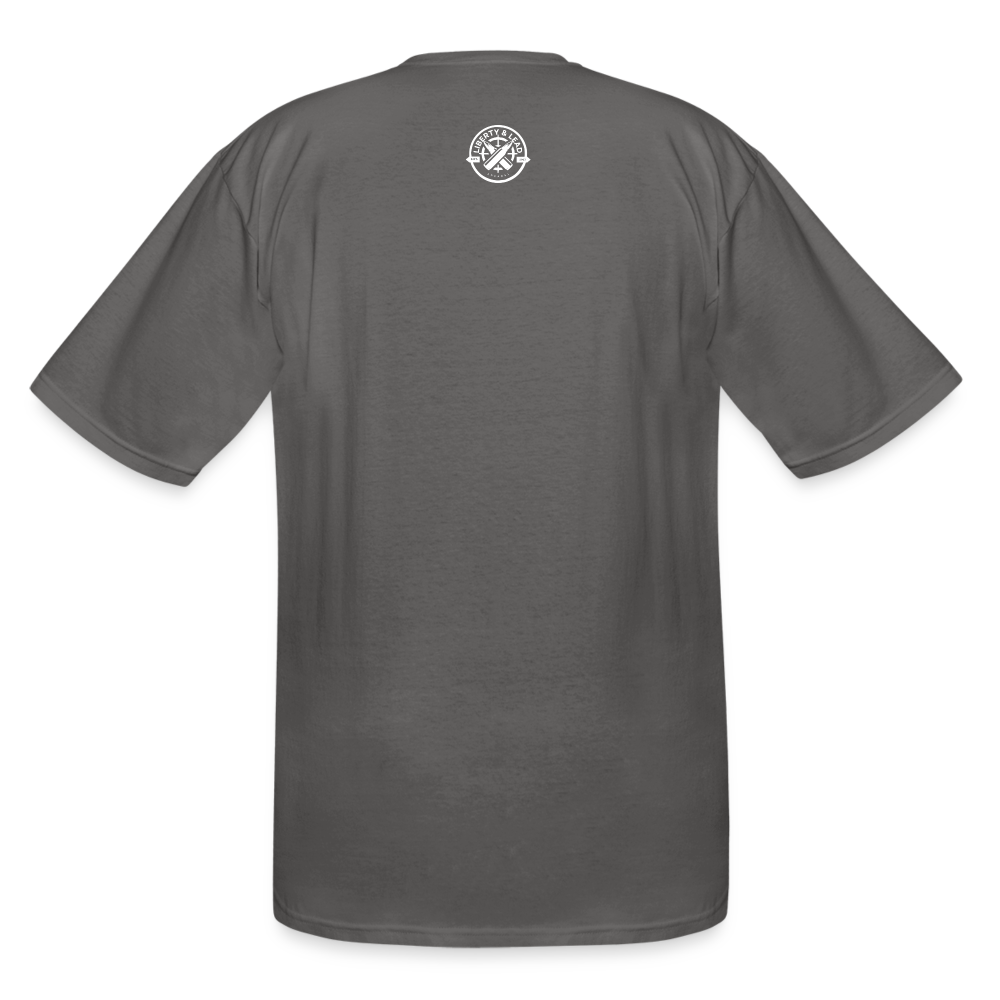 Moo Moo Subaru Men's TALL Tee - charcoal