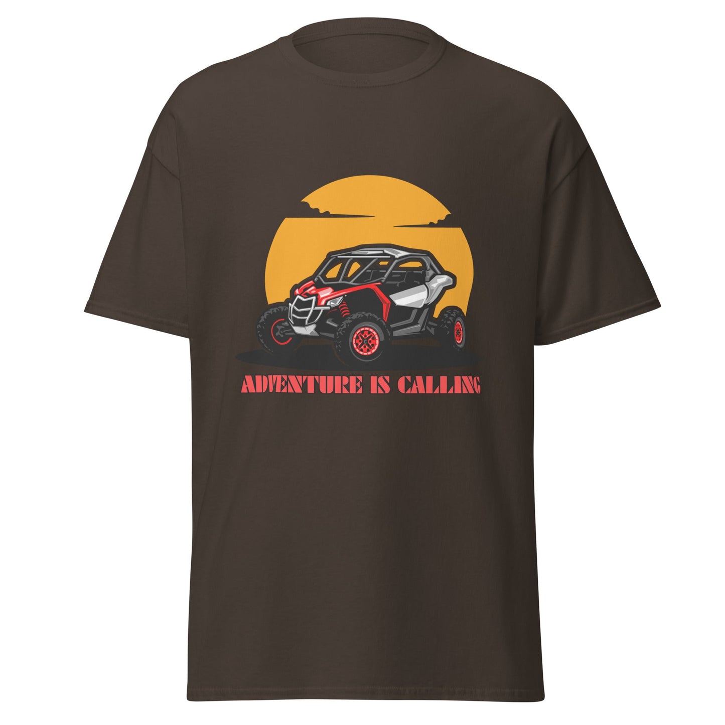 Liberty & Lead Apparel Dark Chocolate / S Adventure is Calling 2 / Off Road Fun / Side by Side / Outdoors - Men's Classic Tee