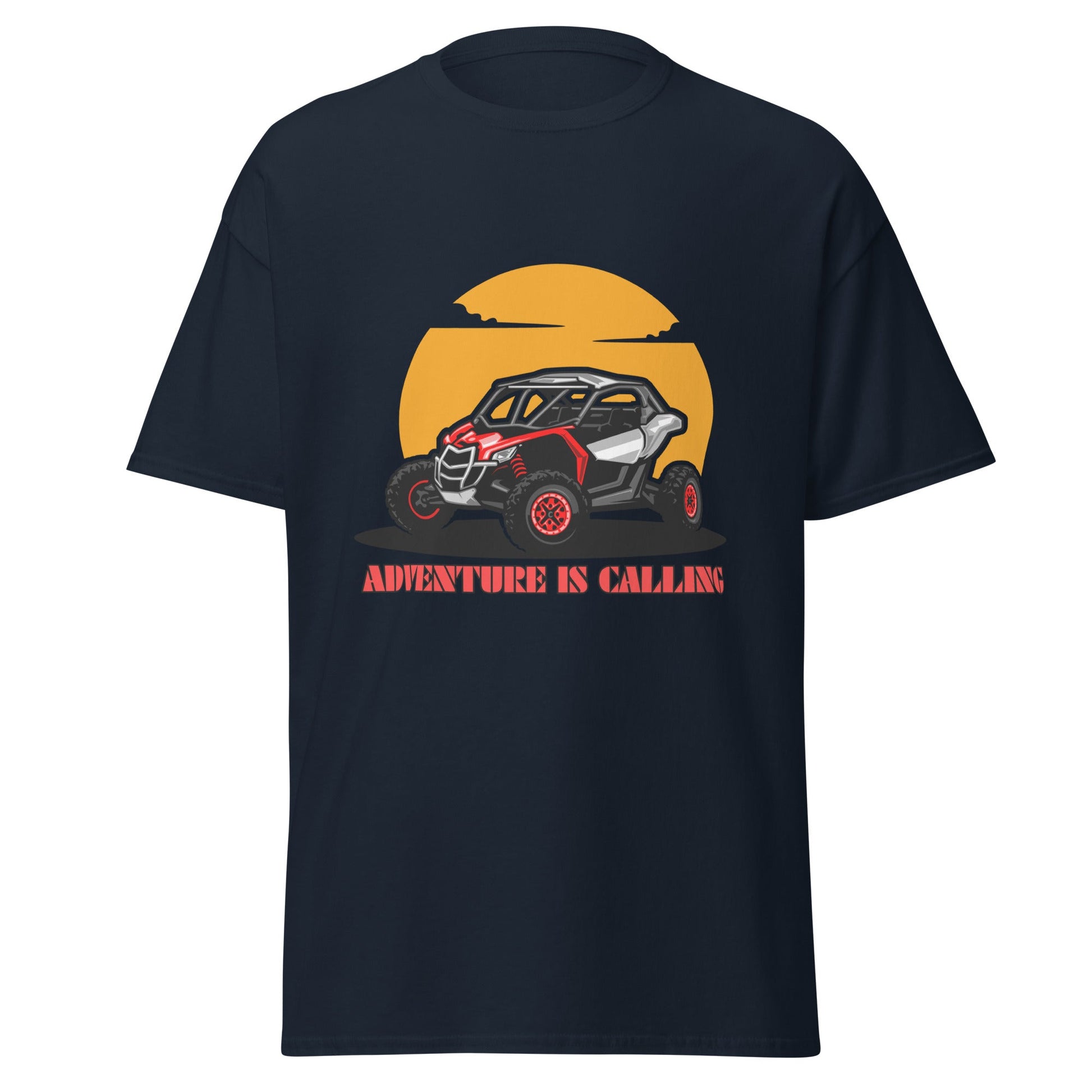 Liberty & Lead Apparel Navy / S Adventure is Calling 2 / Off Road Fun / Side by Side / Outdoors - Men's Classic Tee