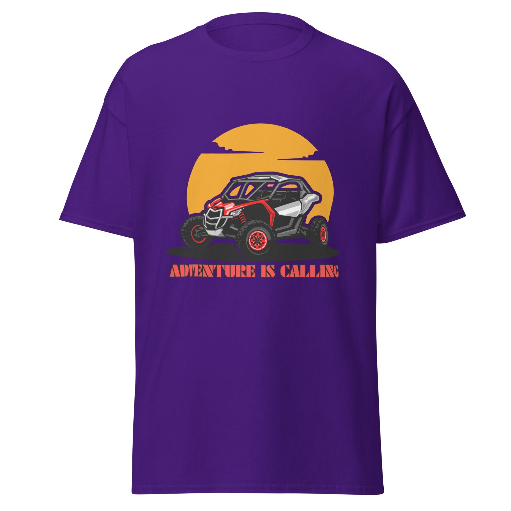 Liberty & Lead Apparel Purple / S Adventure is Calling 2 / Off Road Fun / Side by Side / Outdoors - Men's Classic Tee