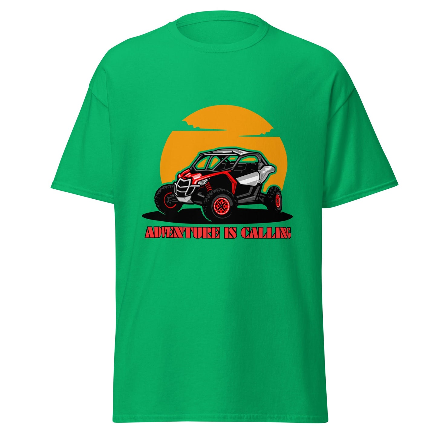 Liberty & Lead Apparel Irish Green / S Adventure is Calling / Off Road Fun / Side by Side / Outdoors - Men's Classic Tee