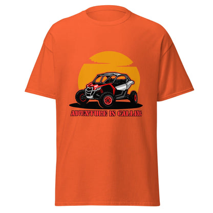 Liberty & Lead Apparel Orange / S Adventure is Calling / Off Road Fun / Side by Side / Outdoors - Men's Classic Tee