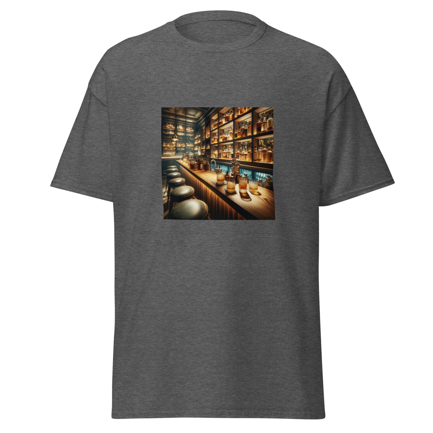 Liberty & Lead Apparel Dark Heather / S Bar Time / Speak Easy / Tavern Scene / Alcohol - Men's Classic Tee