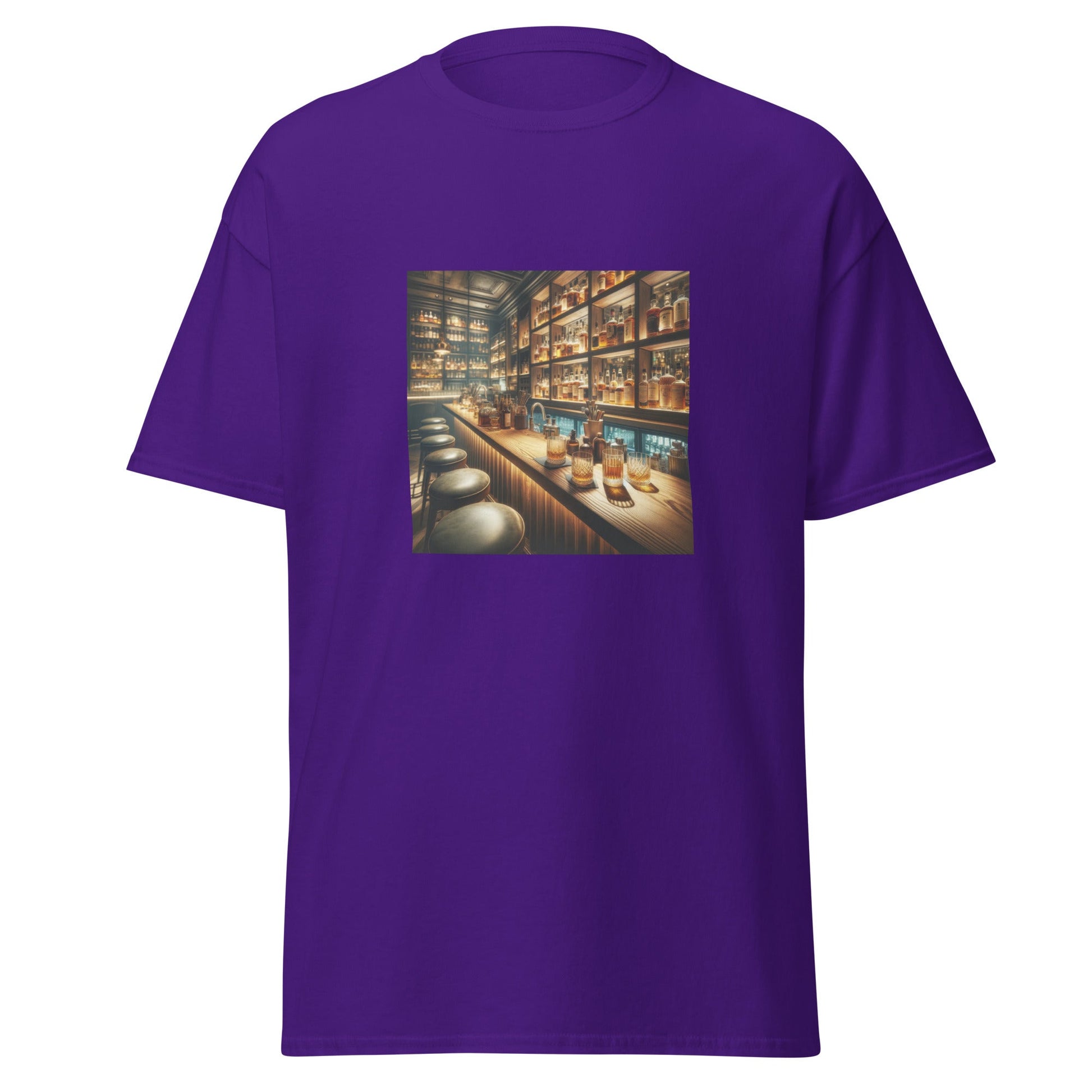 Liberty & Lead Apparel Purple / S Bar Time / Speak Easy / Tavern Scene / Alcohol - Men's Classic Tee