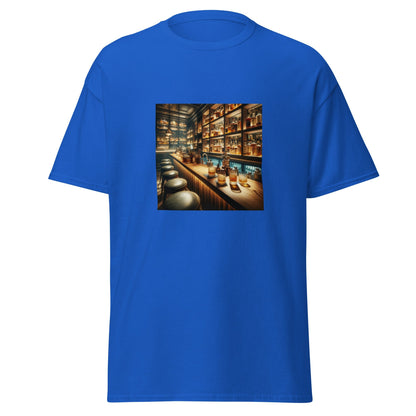 Liberty & Lead Apparel Royal / S Bar Time / Speak Easy / Tavern Scene / Alcohol - Men's Classic Tee