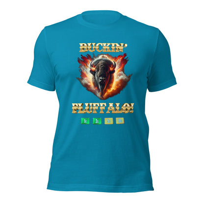 Liberty & Lead Apparel Aqua / S Buffalo Slot Machine Buckin' Fluffalo Casino Fun- Men's Classic Tee