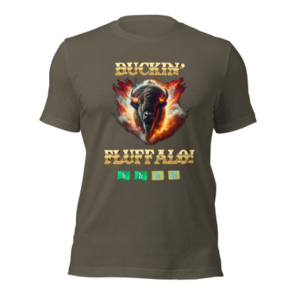 Liberty & Lead Apparel Army / S Buffalo Slot Machine Buckin' Fluffalo Casino Fun - Men's Classic Tee