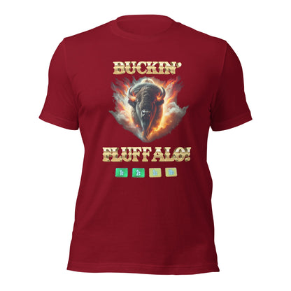 Liberty & Lead Apparel Cardinal / S Buffalo Slot Machine Buckin' Fluffalo Casino Fun - Men's Classic Tee