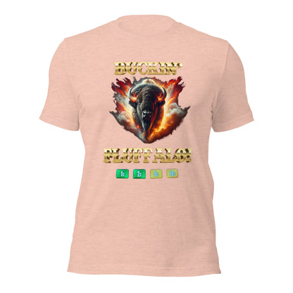 Liberty & Lead Apparel Heather Prism Peach / S Buffalo Slot Machine Buckin' Fluffalo Casino Fun- Men's Classic Tee