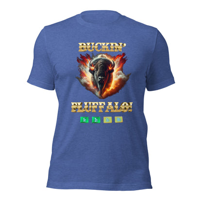 Liberty & Lead Apparel Heather True Royal / S Buffalo Slot Machine Buckin' Fluffalo Casino Fun- Men's Classic Tee