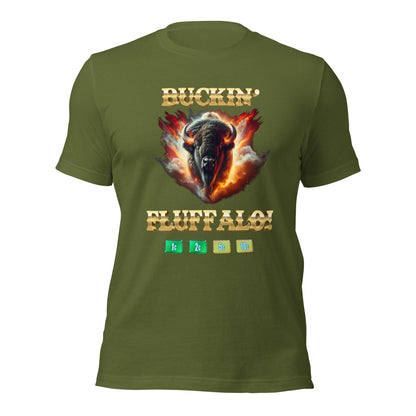 Liberty & Lead Apparel Olive / S Buffalo Slot Machine Buckin' Fluffalo Casino Fun - Men's Classic Tee