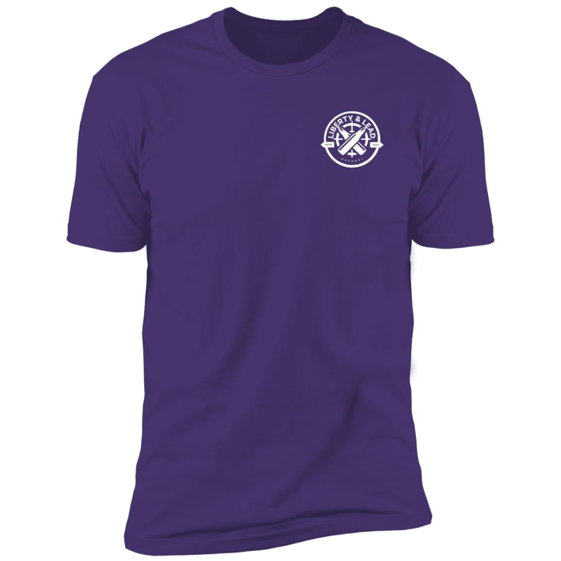 Liberty & Lead Apparel T-Shirts Purple Rush/ / S Buffalo Slot Machine Buckin' Fluffalo Casino Vegas Fun - Men's Fitted Tee