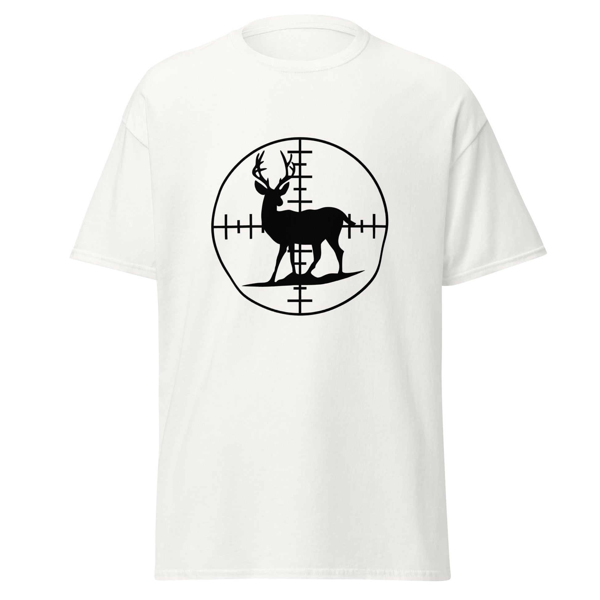 Liberty & Lead Apparel White / S Bullseye / Cross Hairs / Dead On / Sight Picture - Men's Classic Tee