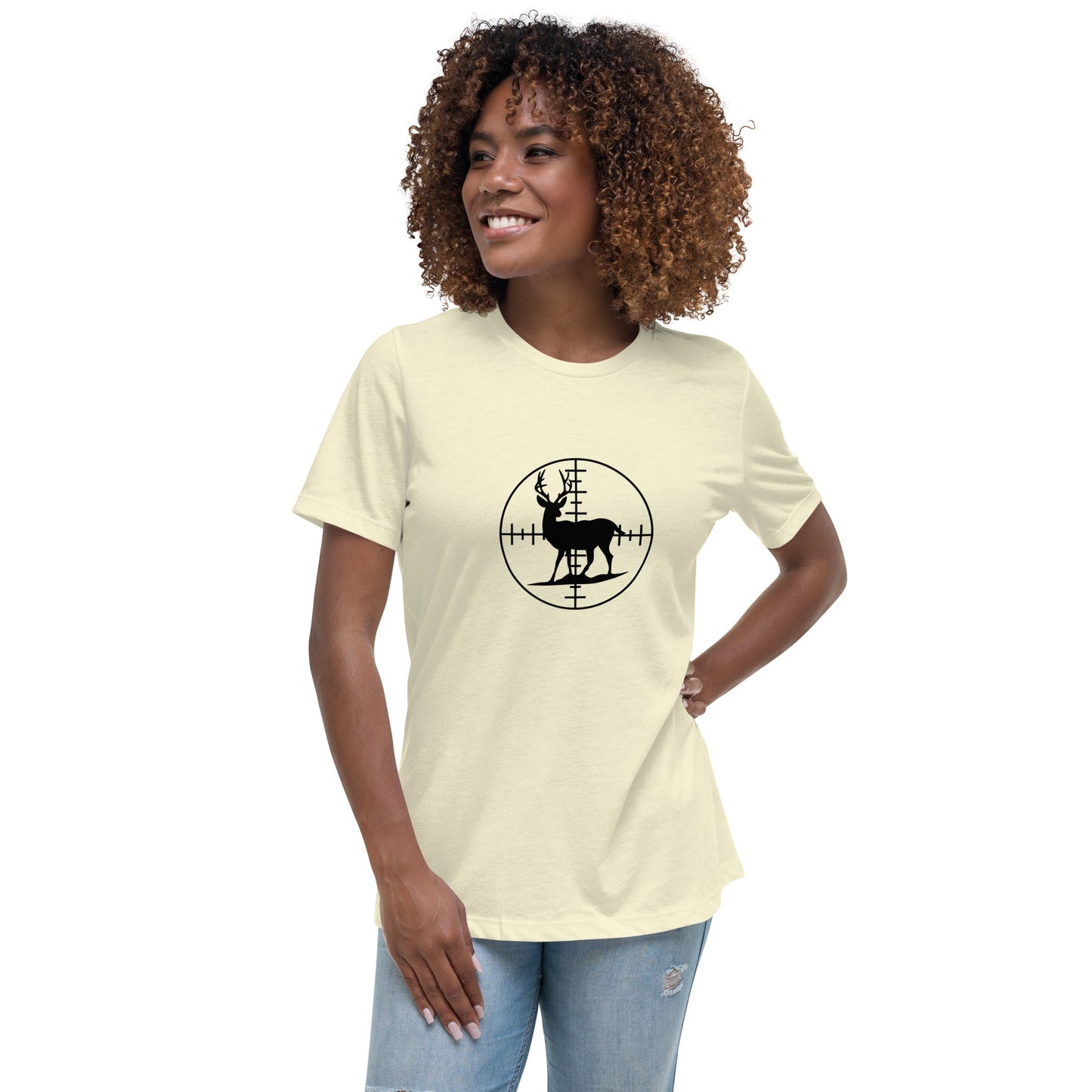 Liberty & Lead Apparel Citron / S Bullseye - Ladies Relaxed Tee