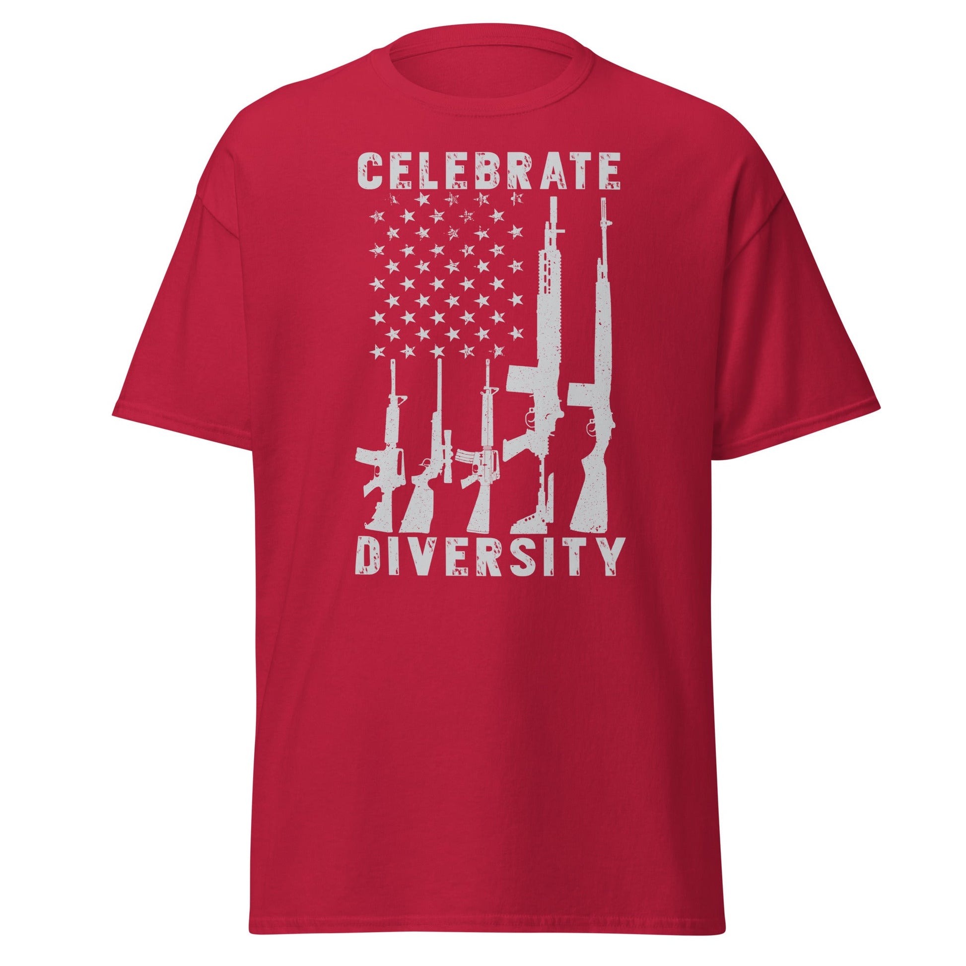 Liberty & Lead Apparel Cardinal / S Celebrate Diversity 2 - Men's Classic Tee