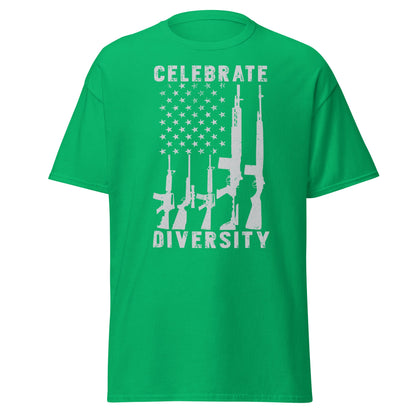 Liberty & Lead Apparel Irish Green / S Celebrate Diversity 2 - Men's Classic Tee