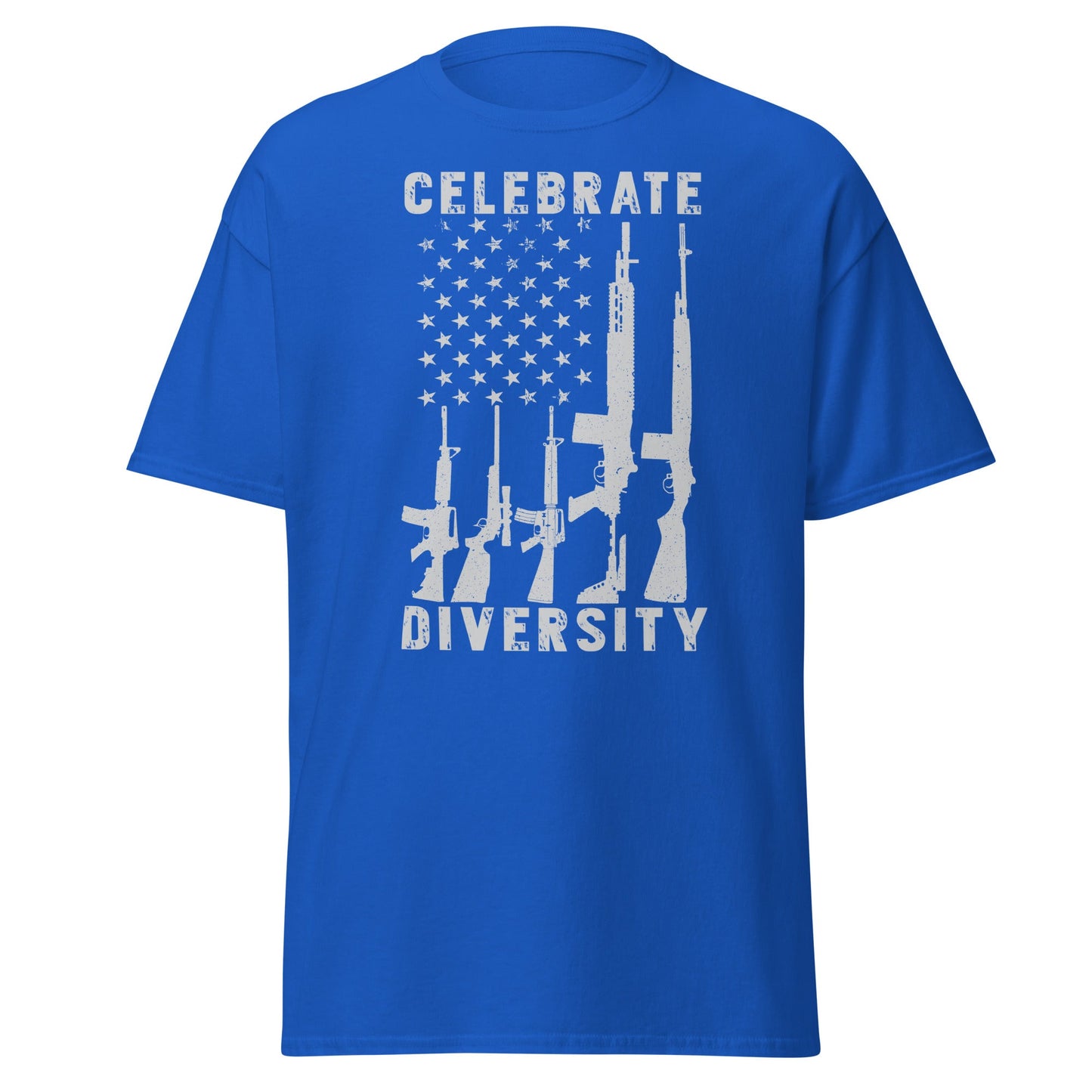 Liberty & Lead Apparel Royal / S Celebrate Diversity 2 - Men's Classic Tee