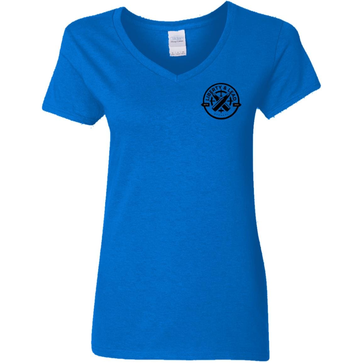 Liberty & Lead Apparel Apparel Royal / S Celebrate Diversity - Ladies V-Neck Tee