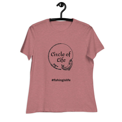 Liberty & Lead Apparel Circle of Life - Ladies Relaxed Tee