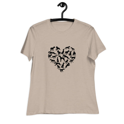 Liberty & Lead Apparel Dane Love - Ladies Relaxed Tee