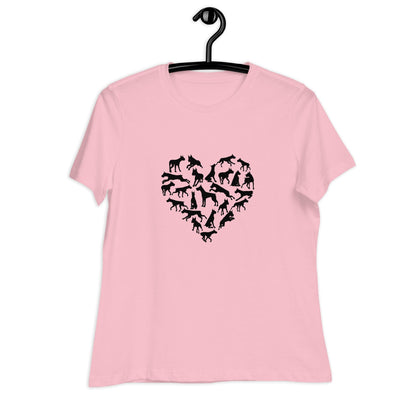 Liberty & Lead Apparel Dane Love - Ladies Relaxed Tee