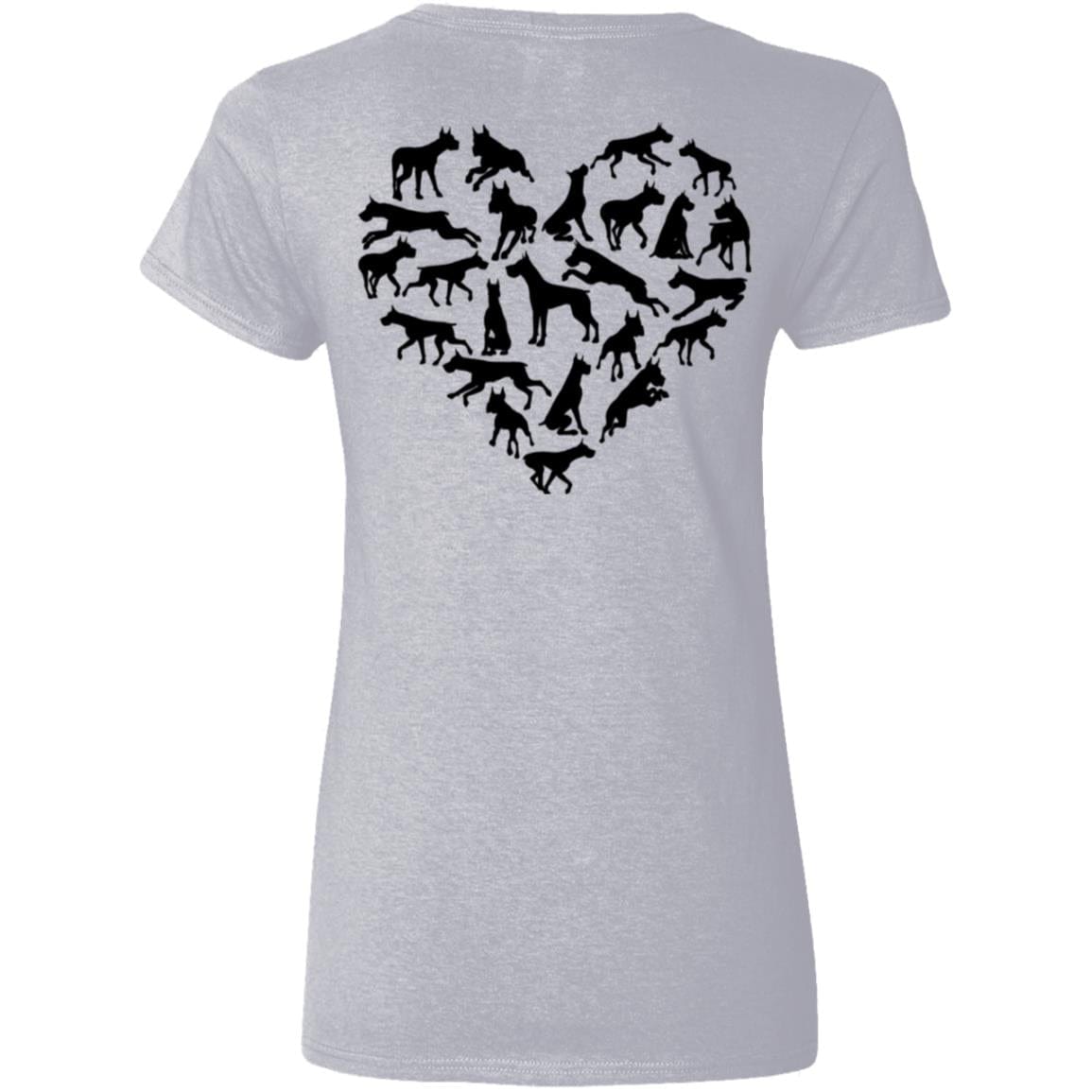 Liberty & Lead Apparel Apparel Dane Love - Ladies V-Neck Tee