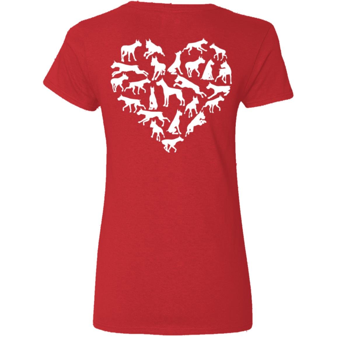 Liberty & Lead Apparel Apparel Dane Love - Ladies V-Neck Tee