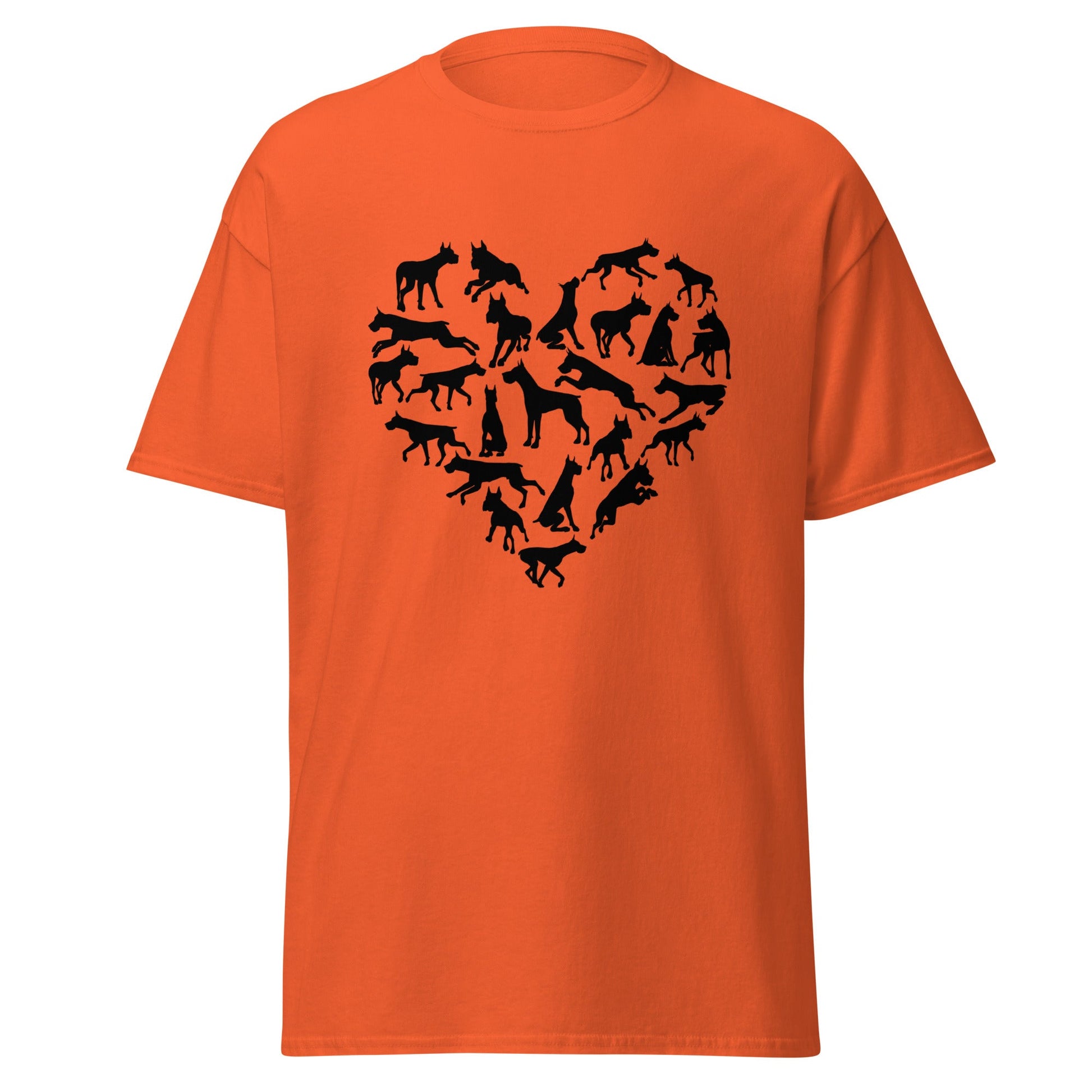 Liberty & Lead Apparel Orange / S Dane Love - Men's Classic Tee