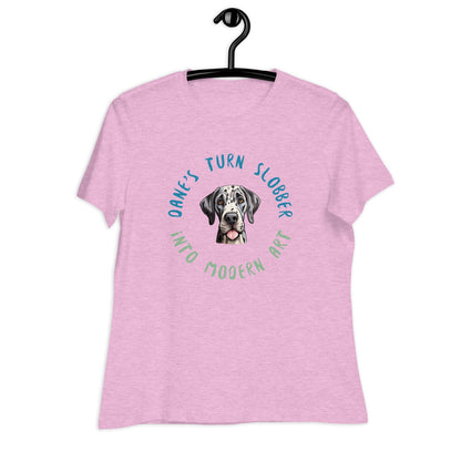 Liberty & Lead Apparel Dane Slobber - Ladies Relaxed Tee