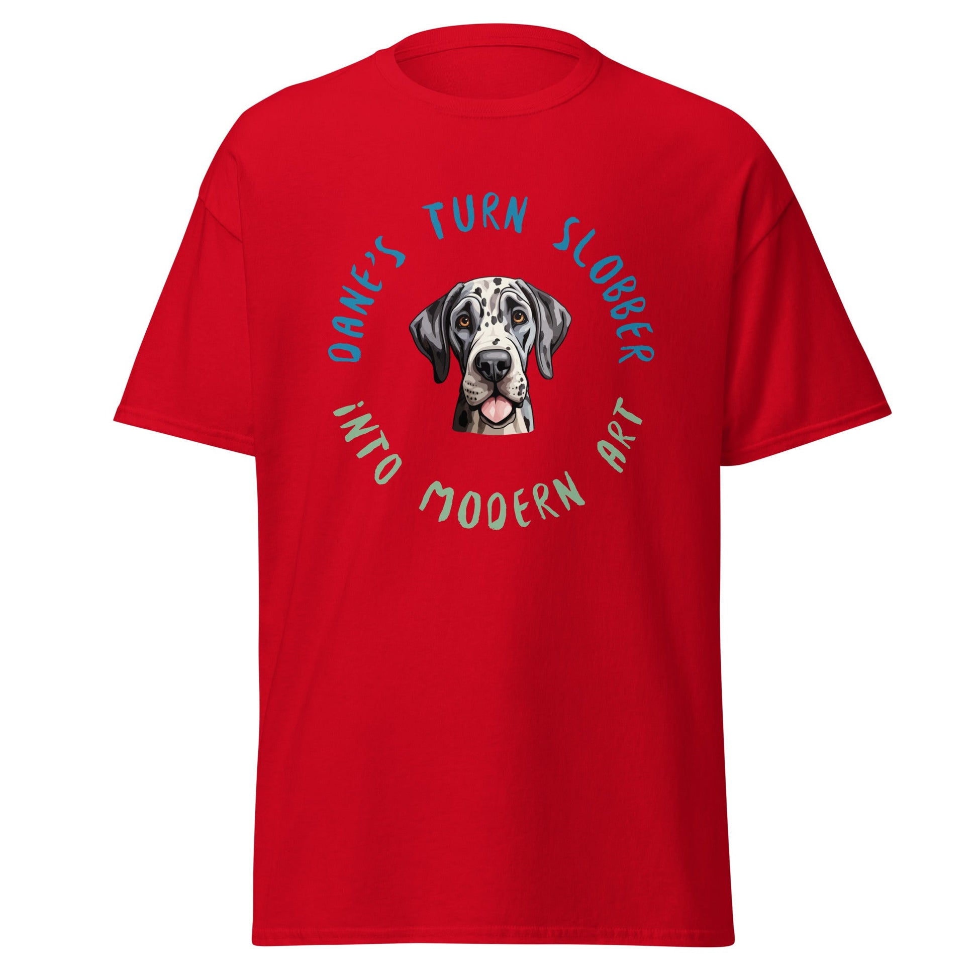 Liberty & Lead Apparel Red / S Dane Slobber - Men's Classic Tee