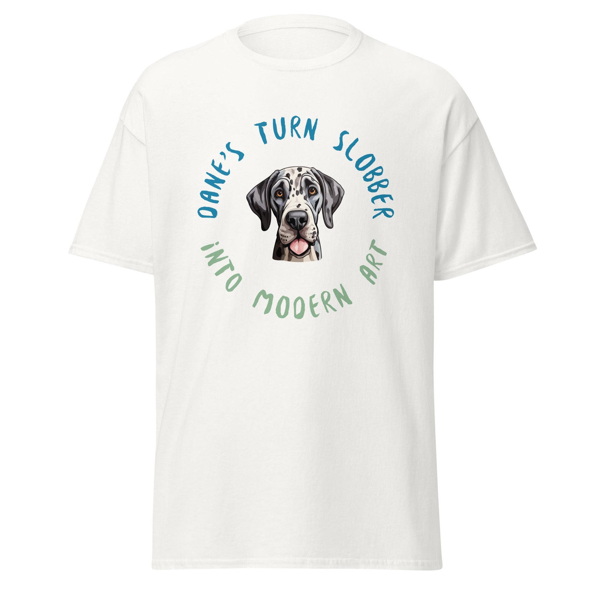 Liberty & Lead Apparel White / S Dane Slobber - Men's Classic Tee