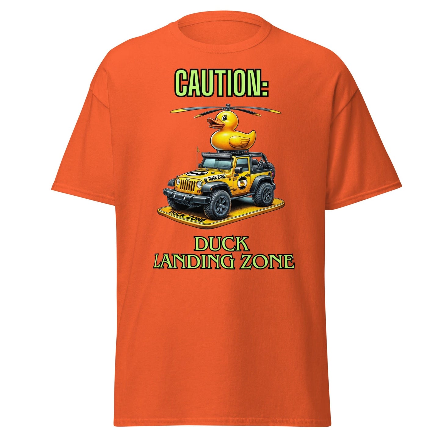 Liberty & Lead Apparel Duck Duck Jeep Jeep Lovers Duck Landing Zone - Men's Classic Tee