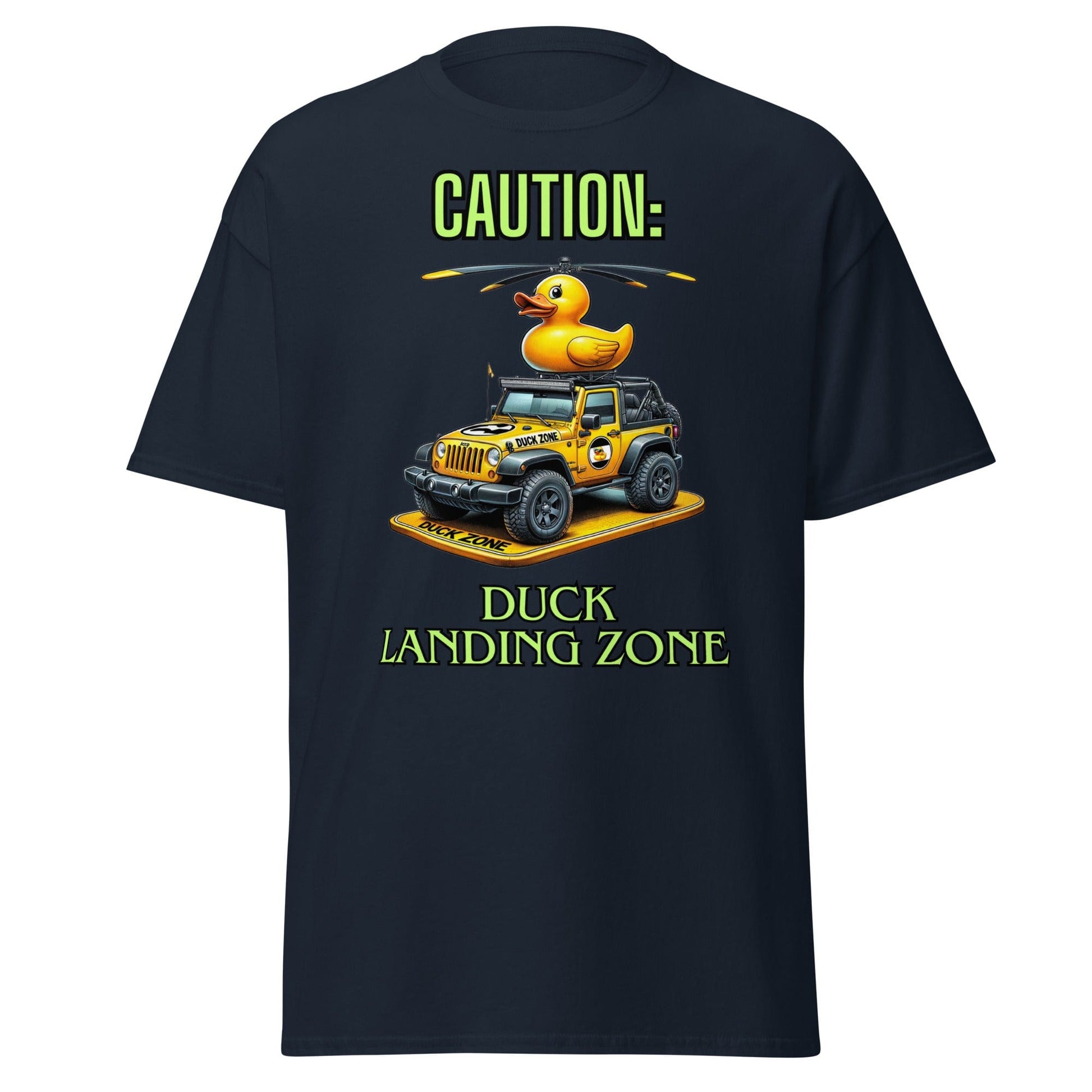 Liberty & Lead Apparel Duck Duck Jeep Jeep Lovers Duck Landing Zone - Men's Classic Tee