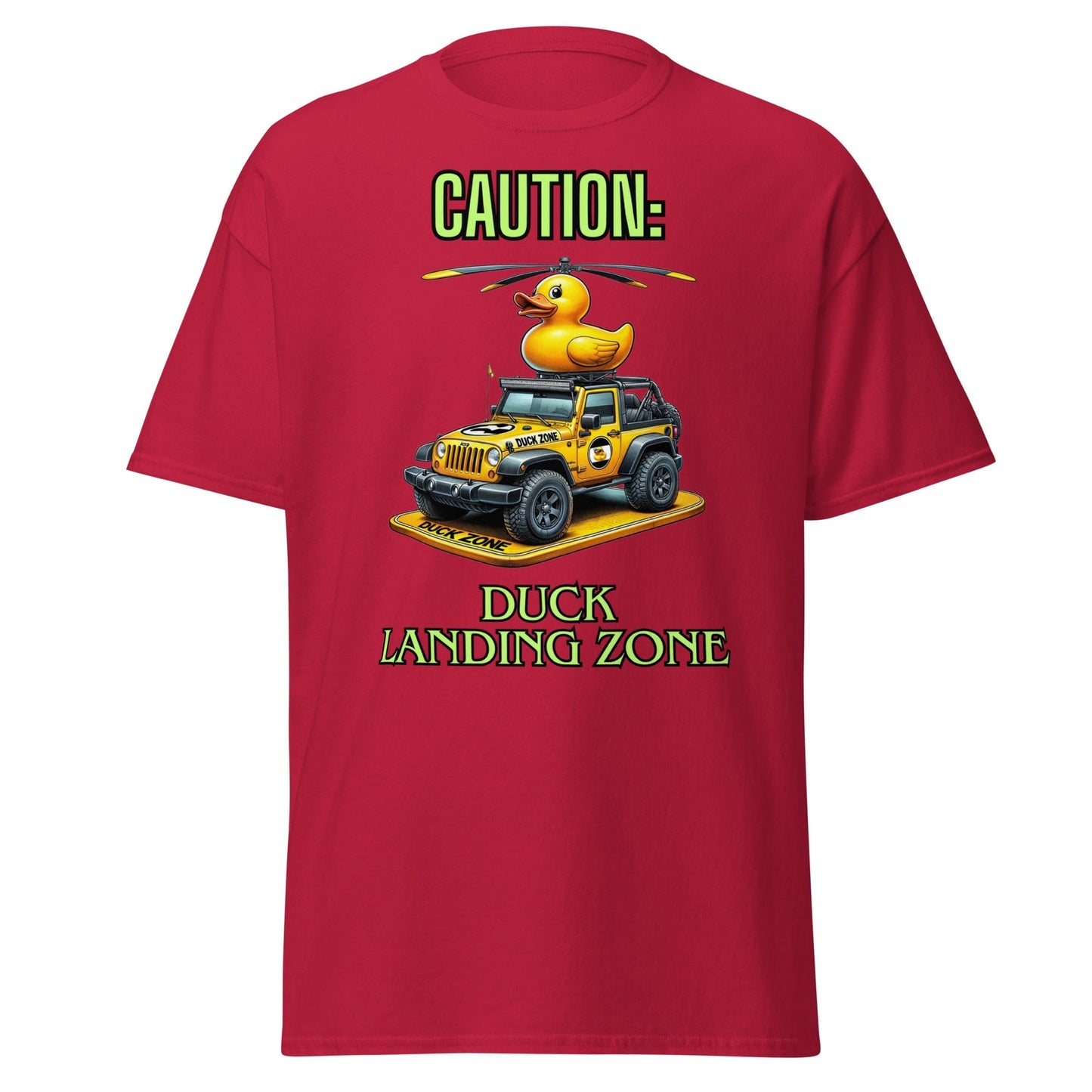 Liberty & Lead Apparel Duck Duck Jeep Jeep Lovers Duck Landing Zone - Men's Classic Tee