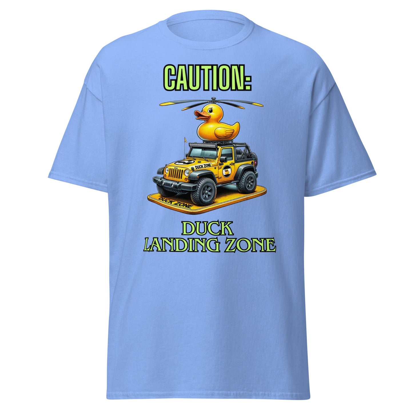 Liberty & Lead Apparel Carolina Blue / S Duck Duck Jeep Jeep Lovers Duck Landing Zone - Men's Classic Tee