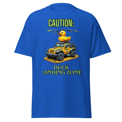 Liberty & Lead Apparel Royal / S Duck Duck Jeep Jeep Lovers Duck Landing Zone - Men's Classic Tee