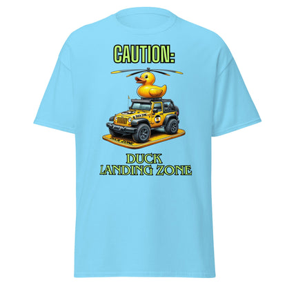 Liberty & Lead Apparel Sky / S Duck Duck Jeep Jeep Lovers Duck Landing Zone - Men's Classic Tee