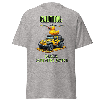 Liberty & Lead Apparel Sport Grey / S Duck Duck Jeep Jeep Lovers Duck Landing Zone - Men's Classic Tee