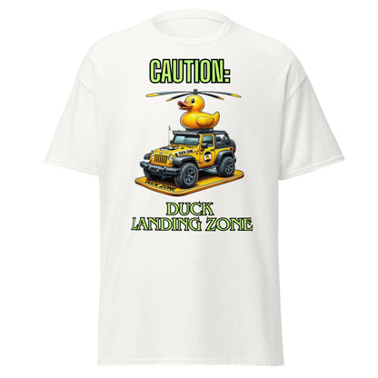 Liberty & Lead Apparel White / S Duck Duck Jeep Jeep Lovers Duck Landing Zone - Men's Classic Tee