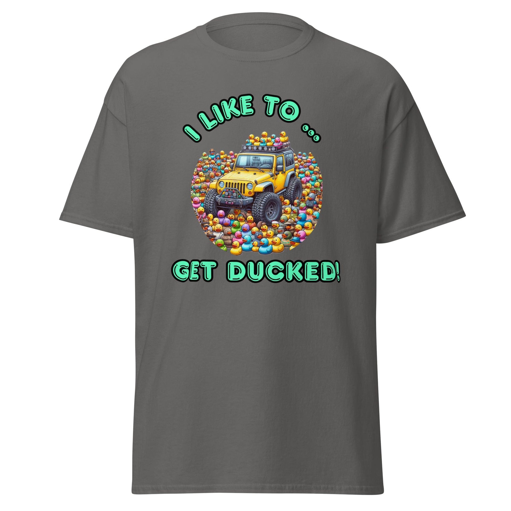 Liberty & Lead Apparel T-Shirts Charcoal / S Duck Duck Jeep Jeep Lovers Get Ducked - Men's Classic Tee