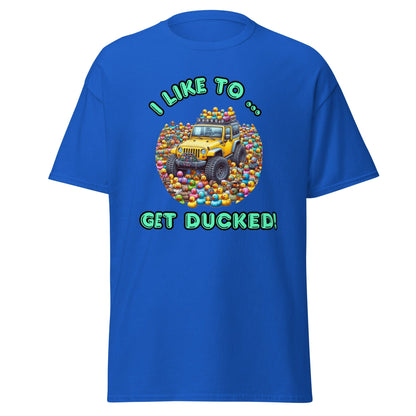 Liberty & Lead Apparel T-Shirts Royal / S Duck Duck Jeep Jeep Lovers Get Ducked - Men's Classic Tee