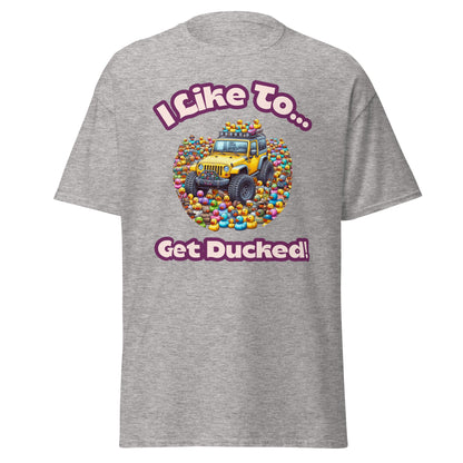 Liberty & Lead Apparel T-Shirts Sport Grey / S Duck Duck Jeep Jeep Lovers Get Ducked - Men's Classic Tee