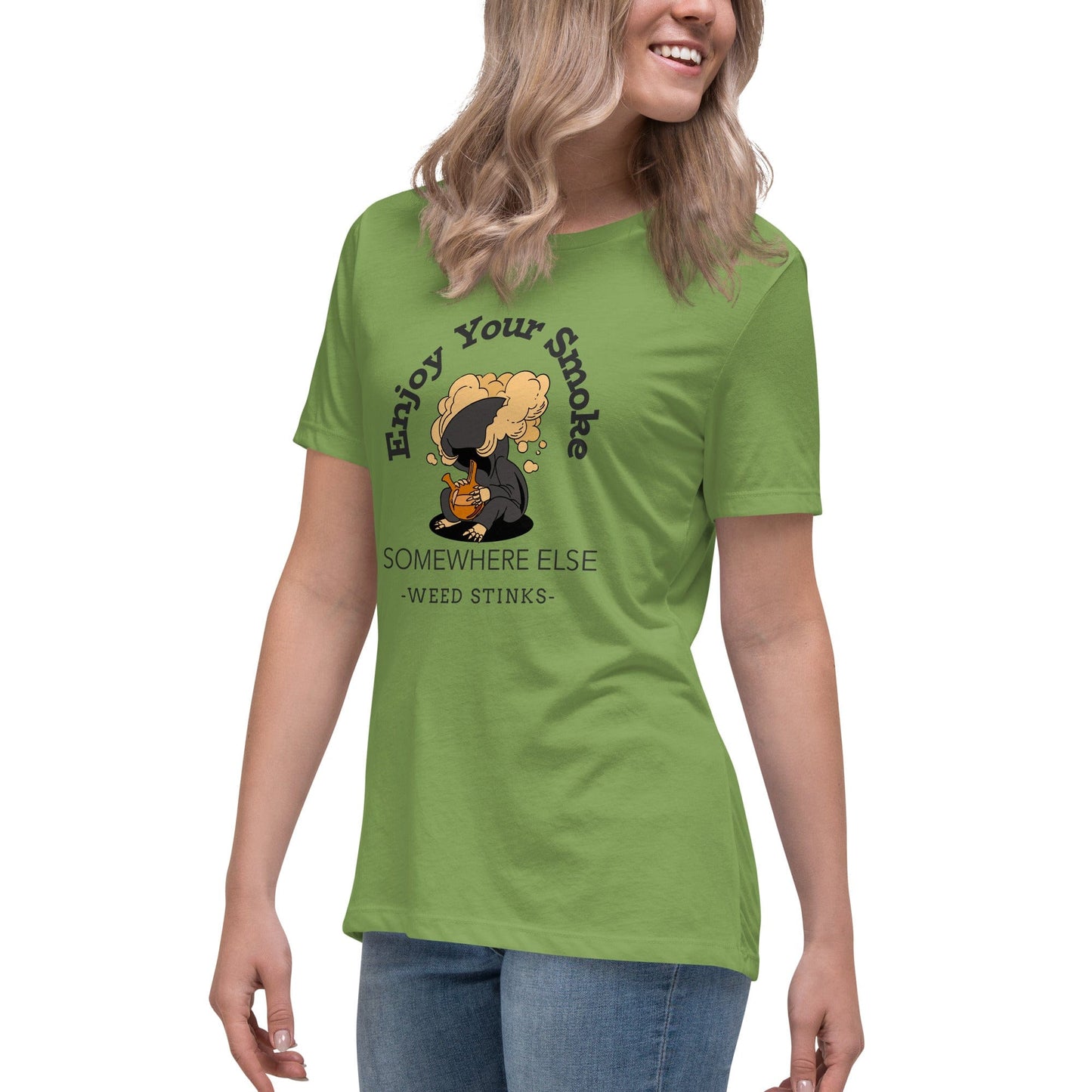 Liberty & Lead Apparel Enjoy Your Smoke - Ladies Relaxed Tee