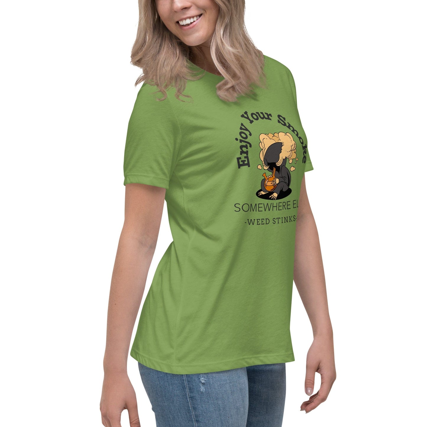 Liberty & Lead Apparel Enjoy Your Smoke - Ladies Relaxed Tee