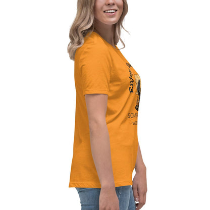 Liberty & Lead Apparel Enjoy Your Smoke - Ladies Relaxed Tee