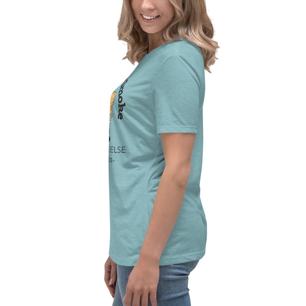 Liberty & Lead Apparel Enjoy Your Smoke - Ladies Relaxed Tee