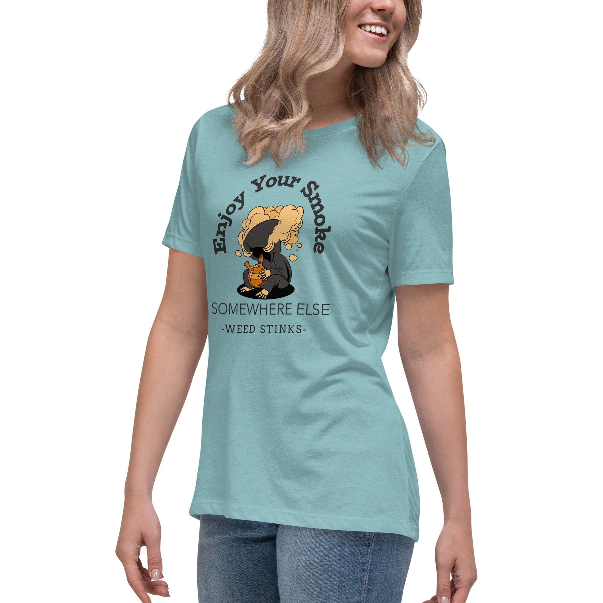 Liberty & Lead Apparel Enjoy Your Smoke - Ladies Relaxed Tee