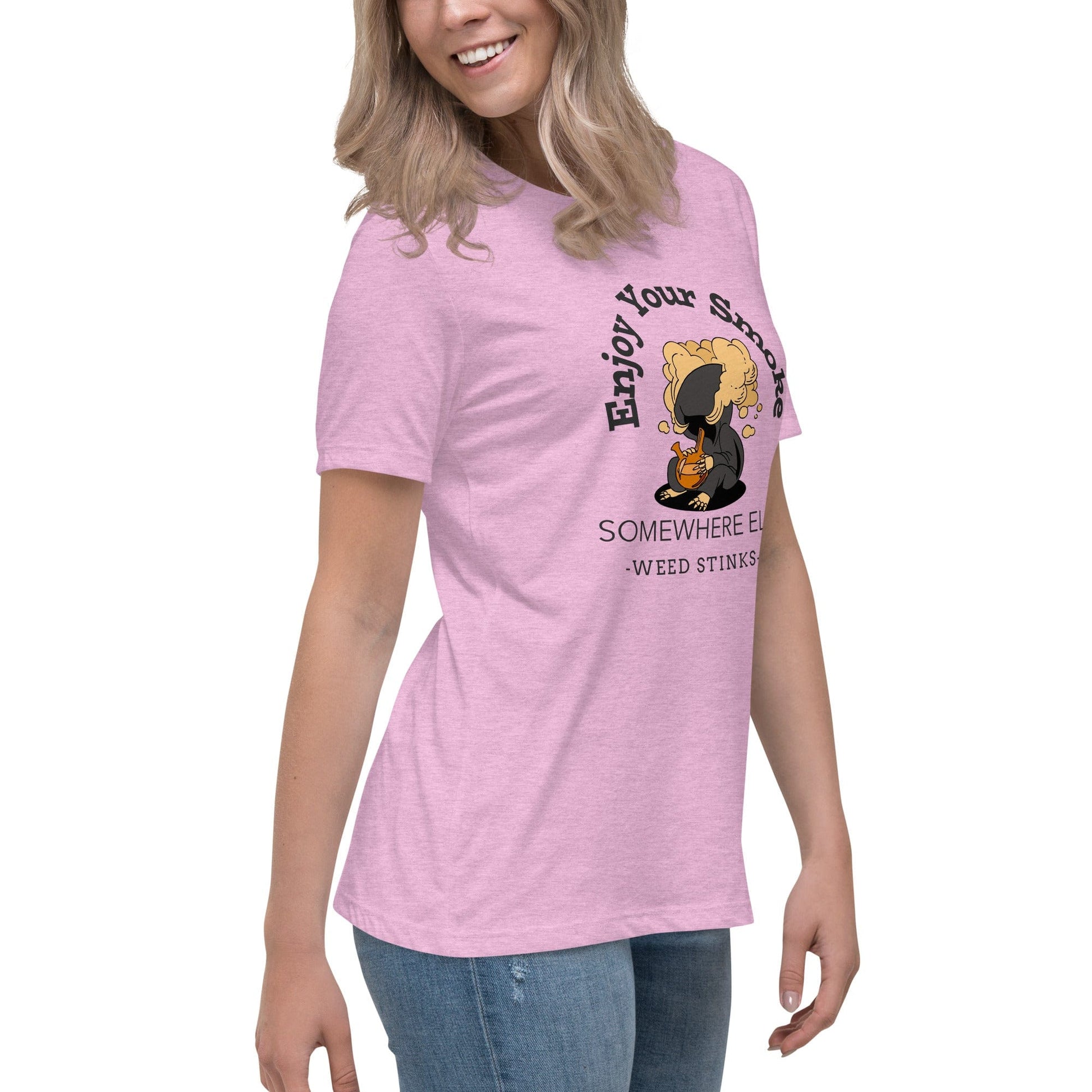 Liberty & Lead Apparel Enjoy Your Smoke - Ladies Relaxed Tee