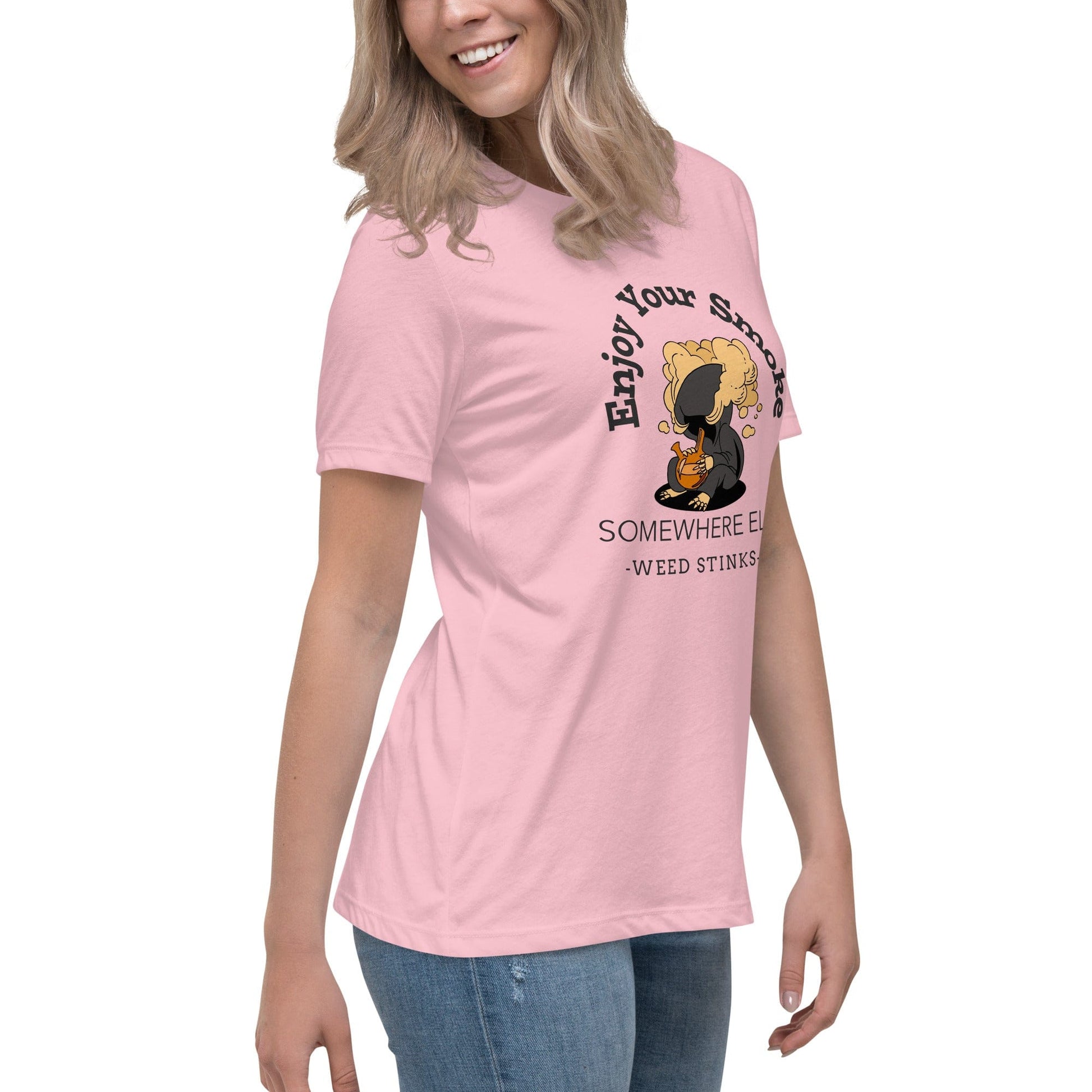 Liberty & Lead Apparel Enjoy Your Smoke - Ladies Relaxed Tee