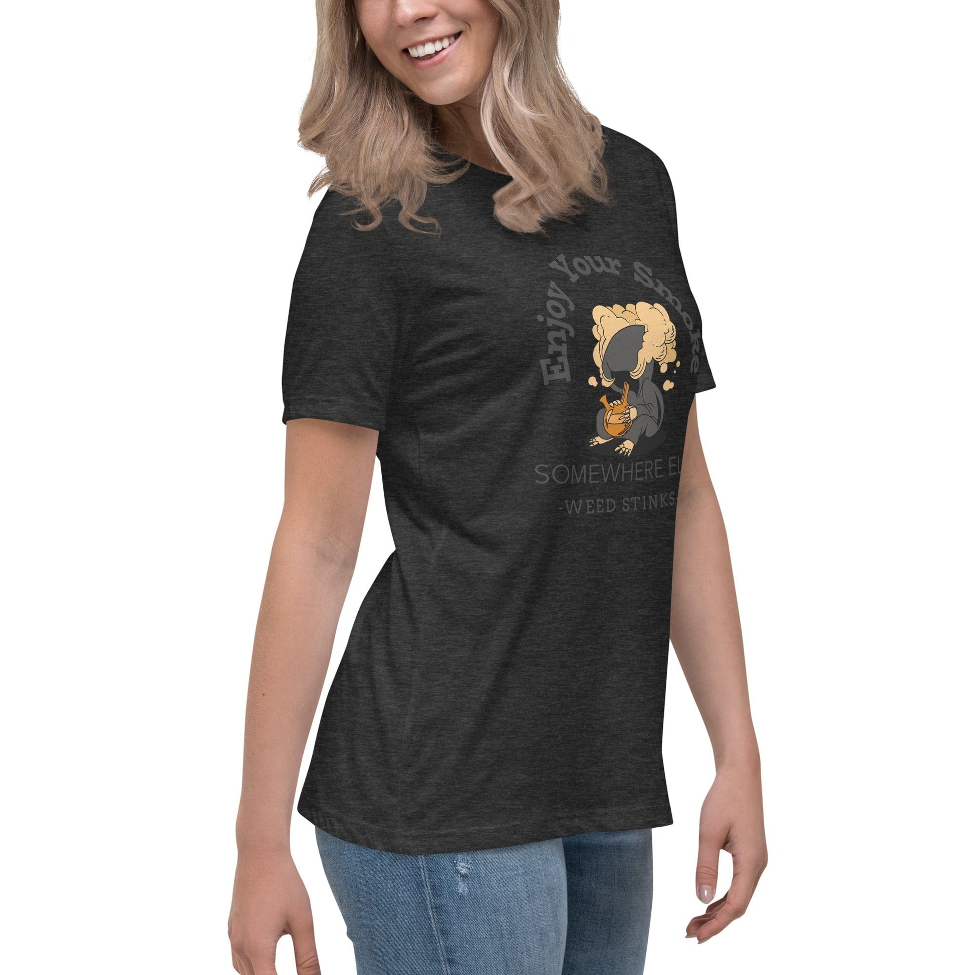 Liberty & Lead Apparel Enjoy Your Smoke - Ladies Relaxed Tee